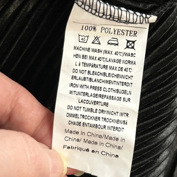 Zeagoo Women’s XL Accordion Pleat Sheer Blouse Whimsigoth Witchy Gothcore￼‎ - Picture 13 of 14